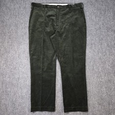 Polo Ralph Lauren Mens 40x30 Stretch Classic Fit Corduroy Pants Green Casual