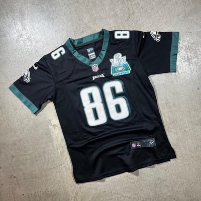 Nike Philadelphia Eagles Zach Ertz #86 Super Bowl LII Champions Jersey Y-Large