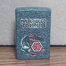 Zippo Matco Tools Skull Graphic Collectible Lighter Made in USA Bradford PA