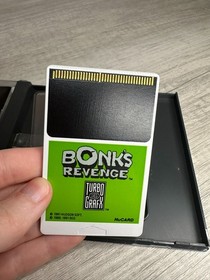Bonk's Revenge TurboGrafx-16 with Game, Box, and Case - CIB