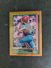 2025 Donruss #82 Mike Schmidt Optic Orange Velocity Prizm Phillies