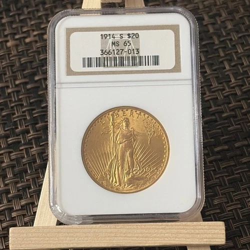 1914-S Saint-Gaudens Double Eagle — photo from the most recent tracked eBay sale
