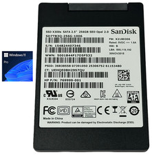256GB SanDisk 2.5" SATA III SSD with Windows 11 Pro for Dell HP Acer IBM Lenovo