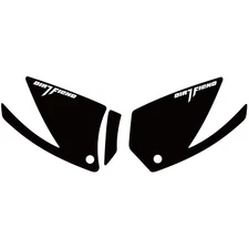 DFR GRIP IT KIT YAMAHA BLACK FENDER PLAIN RAPTOR700  RAPTOR 700 YAMAHA GRAPHICS
