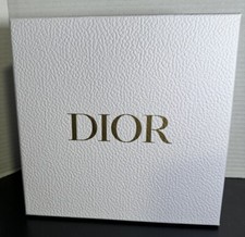 CHRISTIAN DIOR EMPTY GIFT BOX NEW 8 x 8 x 3.5 WHITE