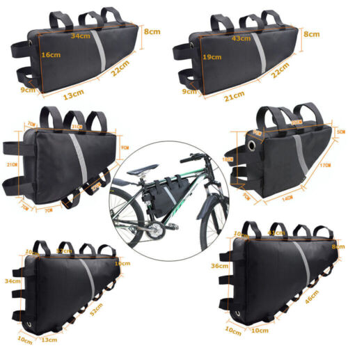 Akku Batterie Fahrrad Rahmentasche Fahrradtasche Dreieckstasche MTB Rennräder DE - Bild 1 von 9