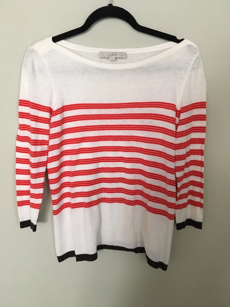 Loft clearance white sweater