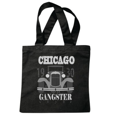 Tasche Beutel Baumwolltasche American Hot Rod Car Custom Route 66 V8 Achtzylinde