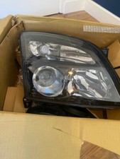 HEADLAMP HEADLIGHT H7/H7 CHROME RIGHT FOR OPEL VAUXHALL SIGNUM VECTRA MK 2