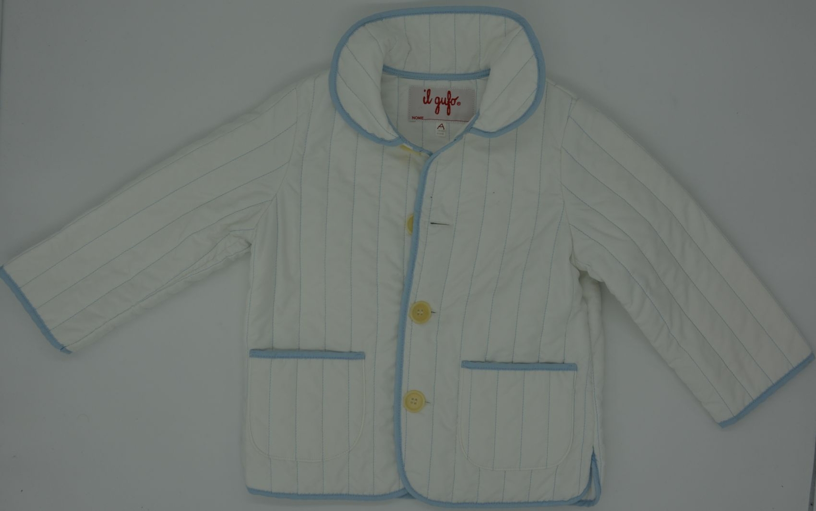 Elegante Original Chaqueta de Diseñador De Il Gufo Talla 98 104