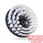 SOFT BRISTLE DRILL BRUSH - CARPET, MATS, UPHOLSTERY - 120MM - VALETING & DETAIL