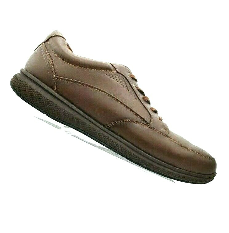 FLORSHEIM Great Lakes Moc Toe Oxford Loafers Brown Leather Men\'s Size 13 wide Great Lakes Moc Toe Oxford Men main image 2