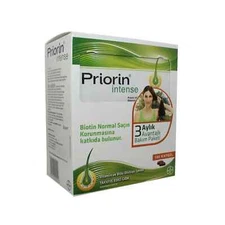 Priorin Intense Hair Loss Treatment – 180 Capsules (120+60) – Supports Hair Grow