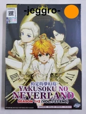 Anime DVD Yakusoku no Neverland Season 1+2 ENGLISH VERSION & SUB All Region