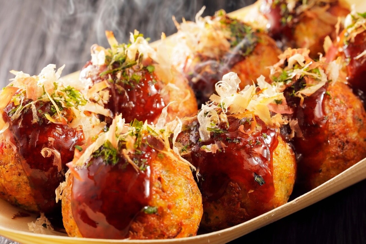 Showa Japanese Takoyaki Flour Mix Savory Street Food Octopus Ball