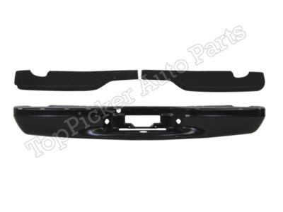 Bundle for Rear Step Bumper Black Top Pad 97-03 F150 Harley Davidson Super Crew