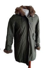 WOOLRICH Giubbotto da uomo Luxury Artic Raccoon Parka Giaccone Cappotto Jacket L