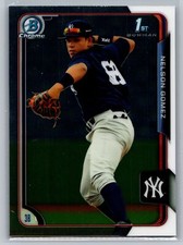 2015 Bowman #BCP116 Nelson Gomez Chrome Prospects *YA