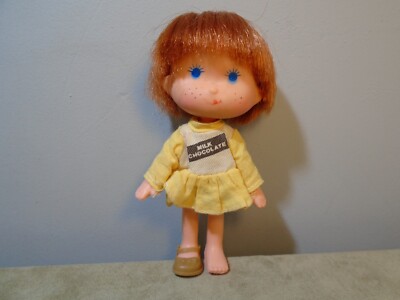 VINTAGE MILK CHOCOLATE PUDDING 5'' DOLL HONG KONG FUN WORLD (VIN27)