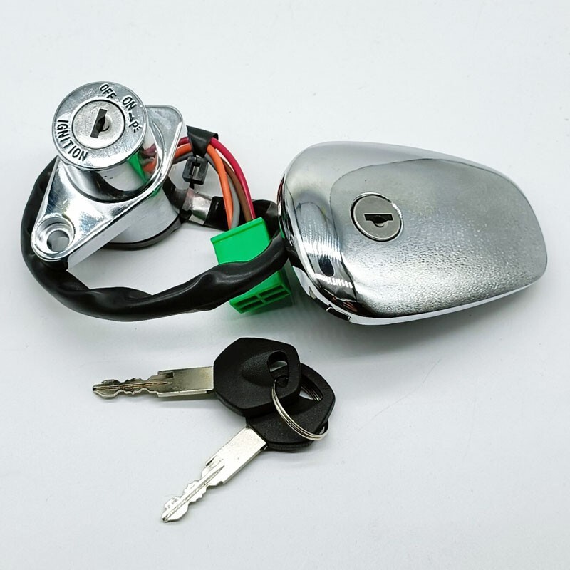 Ignition Switch Fuel Gas Cap Key for Suzuki VS750 Intruder 750