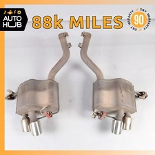 Maserati GranTurismo M145 4.2L Exhaust Mufflers Tips Left & Right Side Set 88k