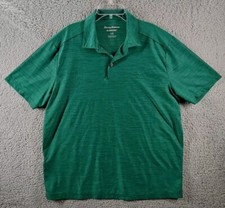 Tommy Bahama Shirt Mens Large Green Polo Marlin Island Zone Athleisure Golf