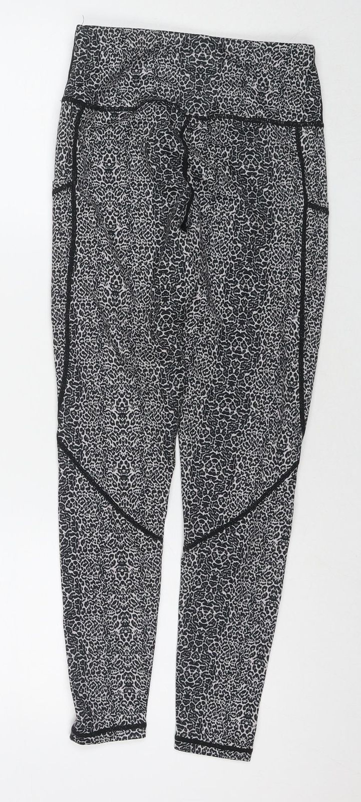 Ouges Womens Black Animal Print Polyester Pedal P… - image 2