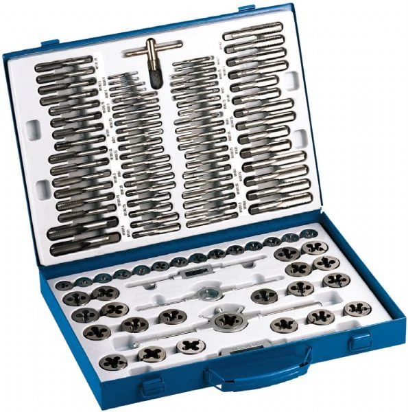 BAER - Maschio filettato M2 HSSG forma D, taglia M 2 x 0,4 DIN 352, filettatura maschio, filettatura professionale, metrico