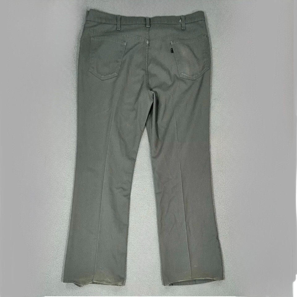 Vintage 60s Levis Pants Mens 40X32 gray Sta Prest anti