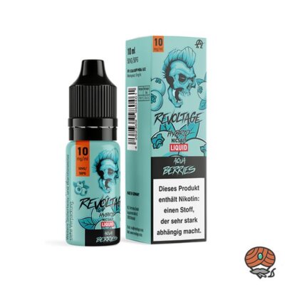 Revoltage AQUA BERRIES 10mg/ml Nikotin, 50/50 Liquid 10ml