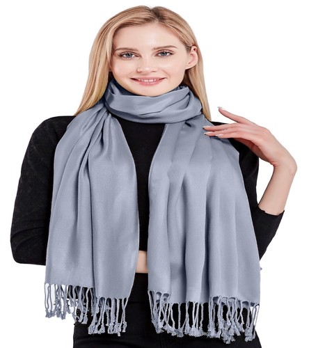 Solid Color Design Shawl Scarf Wrap Stole Throw Shawls Pashmina CJ Apparel *NEW* - Picture 364 of 756
