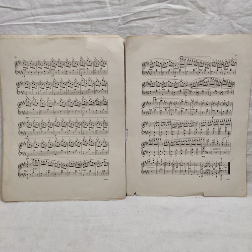 Rare 1898 Antique "TARENTELLE BRILLANTE" By SYDNEY SMITH Vintage Sheet Music - Picture 13 of 24