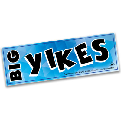 OFFICIAL TOUGE NATION ''BIG YIKES'' JDM DRIFT RACE SLAP STICKER