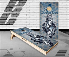 Queen Bee Cornhole Boards Bean Bag Toss Game
