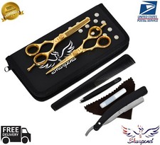 US Salon Hair Cutting Thinning Scissors Barber Shears Hairdressing Kit Set Tools