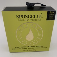 Spongelle Body Wash Infused Buffer Coconut Verbena 3 oz. - NEW