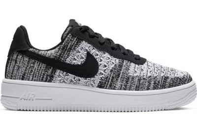 nike air force 1 flyknit 2.0 Oreo Black Platinum US 7