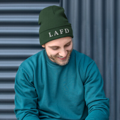帽子 LGB DREAM beanie knit hairband archive LAFD Beanie, Quackity LAFD Beanie, Dream Smp Hat, LAFD Hat, DSMP