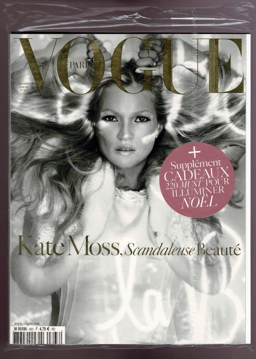 VOGUE PARIS ☆ Kate Moss VOGUE Magazine Paris December 2011 KATE MOSS Sasha