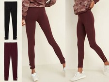 NWT Old Navy Women High-Rise Side-Knot Jersey Leggings Legging Pants M L XL