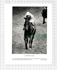 C5434) M Garcia Jockey Francois Dupre Bella Paola Horse Racing - 1959 Cutting