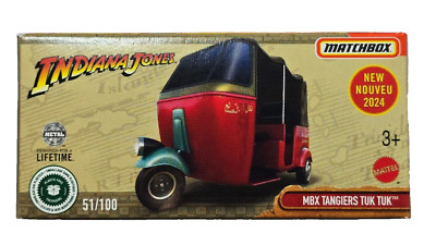 MATCHBOX POWER GRABS 2024 INDIANA JONES MBX TANGIERS TUK TUK
