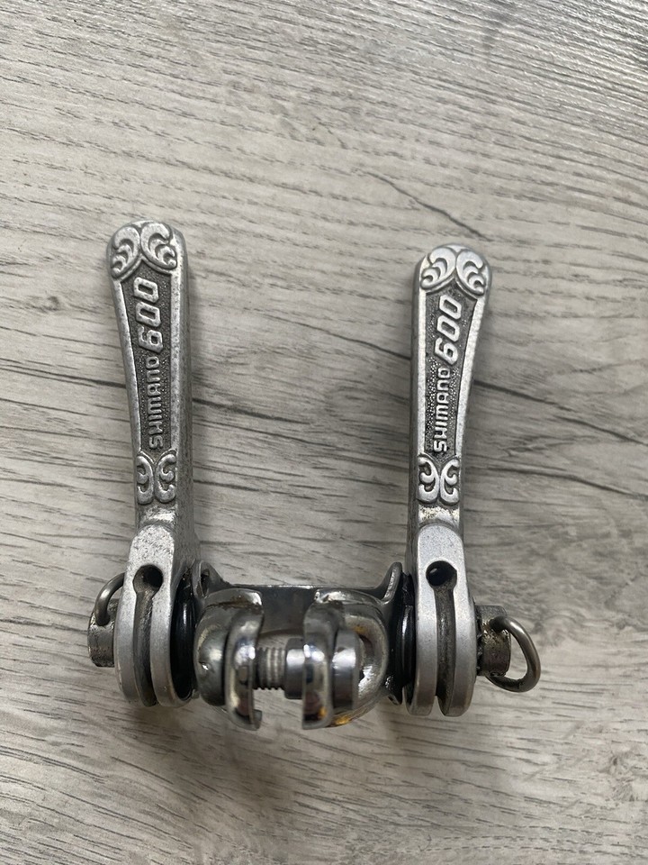Vintage Shimano 600 Arabesque Style Downtube Gear Levers Shifters eBay