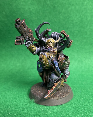 Warhammer 40k Death Guard Chaos Nurgle Plague Marines bemalt Games Workshop GW