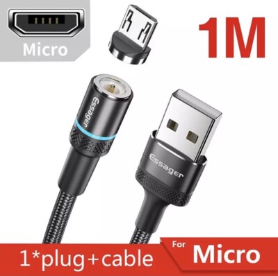 Essager Magnetic Phone Cable Micro USB Charger for Android Phone