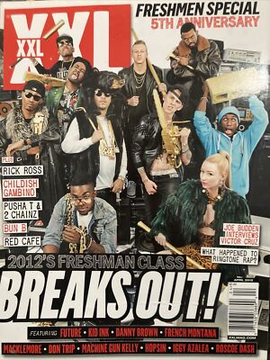 XXL MAGAZINE April 2012's Freshman Class ( Cover ) 5th Anniversary