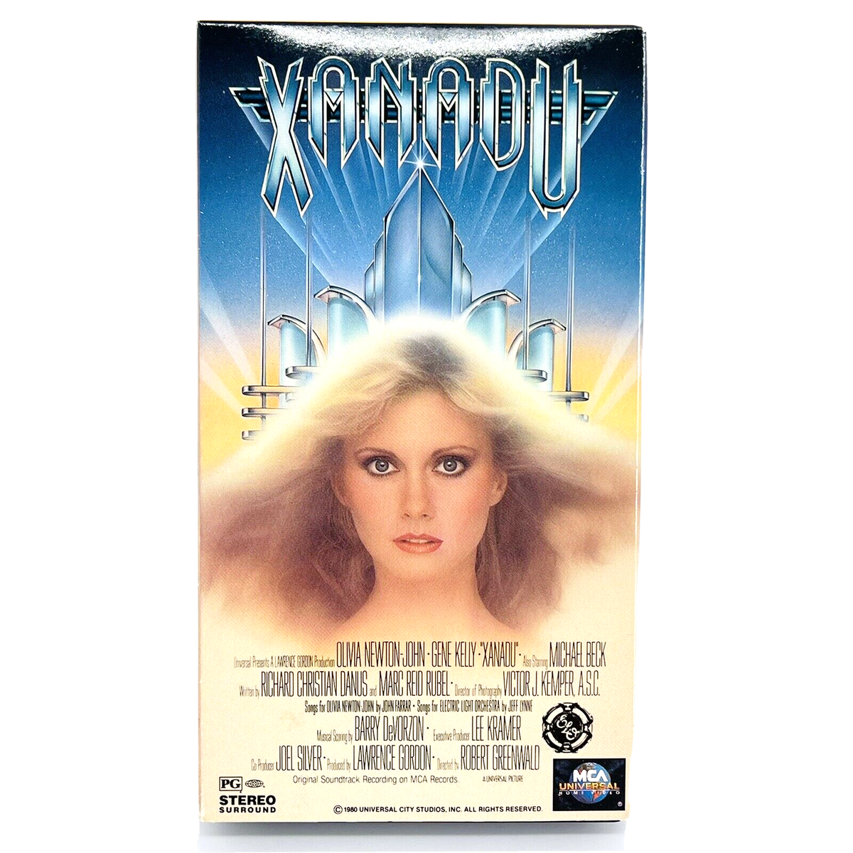 XANADU VHS 1980 MCA UNIVERSAL OLIVIA NEWTON JOHN-GENE KELLY