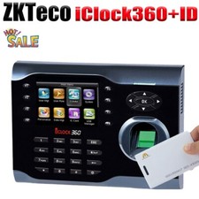 ZK Iclock360 TCP/IP ID Biometric Fingerprint Time Attendance Recorder Time Clock
