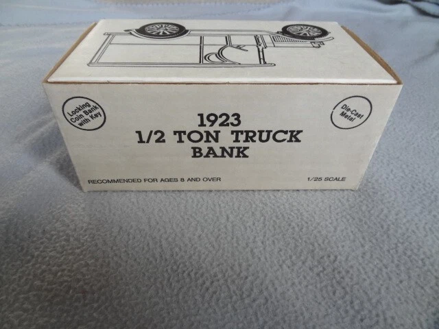 ERTL 1923 1/2 ТОННЫ БАНКА ГРУЗОВИКА - ЛОГОТИП Boumi храм - банк с ключом - Изображение 3 из 4