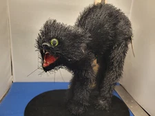 Halloween Black Cat Figure 10in 342